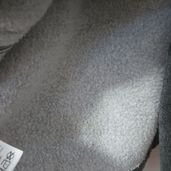 Eddie Bauer Open Sweatshirt TIE Jacket Size TXL Heather GRAY WOMENS - Picture 6 of 7